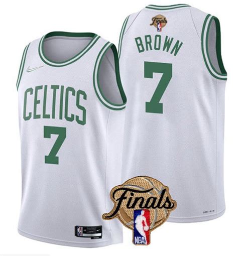 jaylen brown finals jersey.